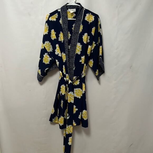 JOSIE BY NATORI FLORAL‎ ROBE LINGERIE SIZE S - Picture 2 of 6